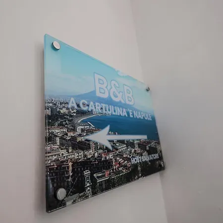 A Cartulina E Napulè Attico Con Vista Porto Ascensore Colazione Inclusa Nel Cuore Autentico Di A 5 Minuti Dalla Stazione E Dal Centro Storico Ac Bed & Breakfast 3*